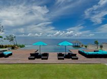 Villa The Pala Pandawa Cliff Estate, Piscina con vista al océano